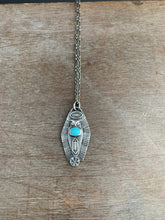 Load image into Gallery viewer, Owl pendant #11 - Turquoise
