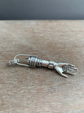 Load image into Gallery viewer, Hand pendant with eye on the palm
