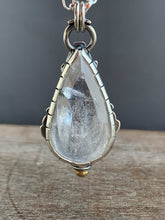 Load image into Gallery viewer, Phantom quartz #1 with 22k gold accent
