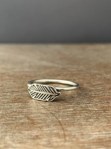 Feather ring size 8