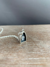 Load image into Gallery viewer, #7 Tiny moonstone charm with 18” rolo chain included
