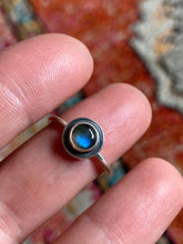 Load image into Gallery viewer, Labradorite ring size 7
