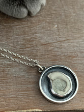 Load image into Gallery viewer, Fossil Shell Pendant
