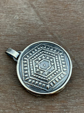 Load image into Gallery viewer, Leland blue double sided medallion
