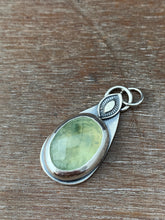Load image into Gallery viewer, Prehnite charm
