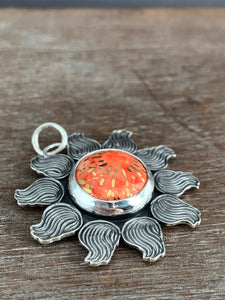 Ceramic Sun Medallion