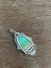 Load image into Gallery viewer, Opalized petrified wood charm
