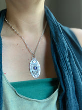 Load image into Gallery viewer, Owl pendant #4 - Tanzanite
