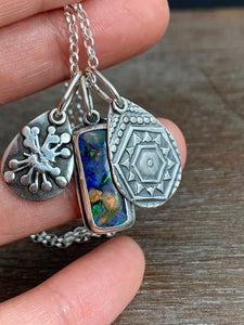 Synthetic Opal charm collection