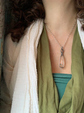 Load image into Gallery viewer, Caged Quartz Pendant 2
