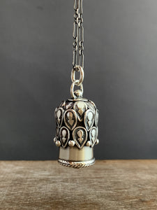 Handmade bell necklace