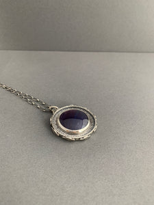 Leland blue narwhal pendant