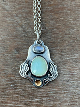 Load image into Gallery viewer, Peruvian Opal and Moonstone Charm
