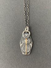 Load image into Gallery viewer, Sterling silver and 18k gold pendant
