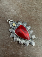 Load image into Gallery viewer, Sacred heart medallion 

