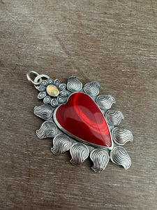 Sacred heart medallion 