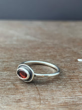 Load image into Gallery viewer, Garnet ring size 7
