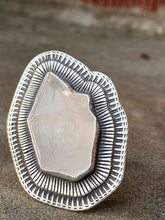 Load image into Gallery viewer, Reserved*  Tibetan quartz crystal ring
