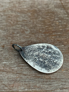 Small keum boo gold and silver pendant #4